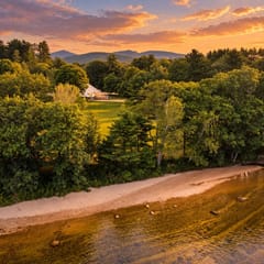 Saco River House | 10 Private Acres on The River