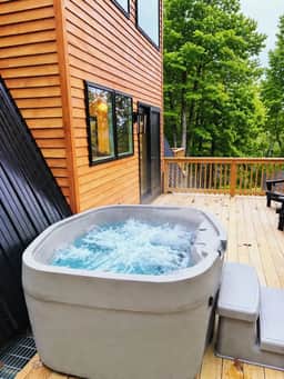 The Outlook | Relaxing Luxe A-Frame with Hot Tub - Image 5