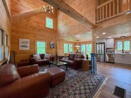 The Riverwood | Brand New Log Cabin | River Access - Image 2
