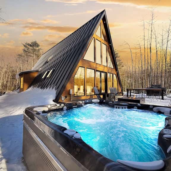 Razor Brook Chalet | Luxury A-Frame with Hot Tub - Image 1