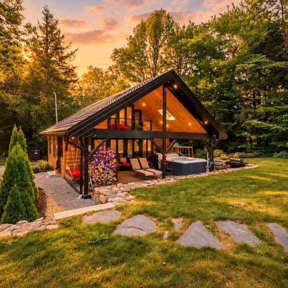 Scenic Lodge | Hot tub, Firepit, Modern, Quiet - Image 1
