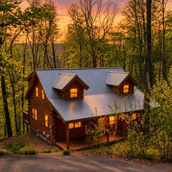 The Riverwood | Brand New Log Cabin | River Access - Image 1