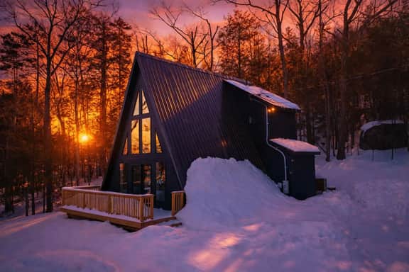 The Outlook | Relaxing Luxe A-Frame with Hot Tub - Image 4