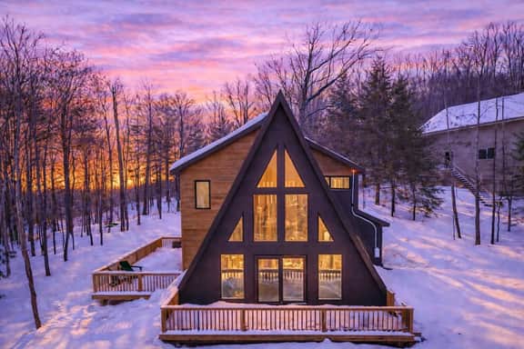 The Outlook | Relaxing Luxe A-Frame with Hot Tub - Image 2